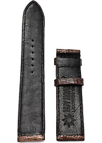 Dây Đồng Hồ Da Đà Điểu Huy Hoàng HT8402 - Nâu Đất