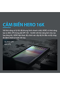 Chuột game hiệu suất cao Logitech G502 Hero RGB Lightsync - Hàng chính hãng