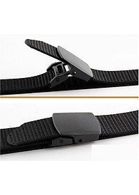 Thắt lưng vải khoá nhưa_không cần tháo khi đi máy bay