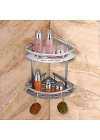 Kệ Góc 2 Tầng Nhà Tắm Hợp Kim Nhôm Cao Cấp - Hàng Loại 1 - Chính Hãng