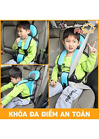 Ghế ngồi ô tô trẻ em giá rẻ có đai an toàn xe hơi cho bé 1 2 3 4 5 đi oto