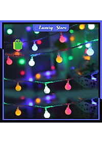 Đèn Led Trang Trí Bóng Tròn Trang Trí Noel Lễ Tết ( Màu Vàng ) - Hàng chính hãng