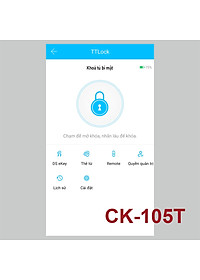 Chốt  điện tử lắp âm cho cửa tủ dùng thẻ cảm ứng - Glaze