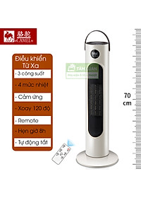 Máy sưởi ấm phòng ngủ, quạt sưởi gốm cho phòng 25m2, máy sưởi mini nóng nhanh an toàn cho trẻ em - Hàng chính hãng