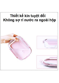 Bộ 2 Hộp Cơm Văn Phòng, Chất Liệu  Thủy Tinh Chịu Nhiệt Tốt, Nắp Nhựa PP Cao Cấp An Toàn Sức Khoẻ Kèm Túi Xách Tiện Lợi- Hàng Chính Hãng MINIIN