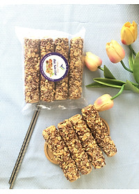 Kẹo Gạo Lứt Đậu Phộng Cuộn Tròn VIETTIN MART 180G