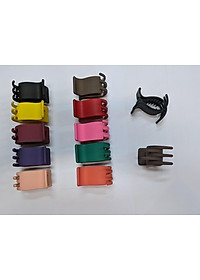 KẸP GẤP TÓC 5 RĂNG NHÁM NHIỀU MÀU GIAO MÀU NGẪU NHIÊN