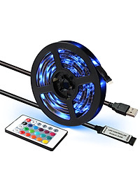 Dây Đèn LED Siêu Sáng 5050 RGB Chống Nước Quấn Cây Trang Trí Ngoài Trời