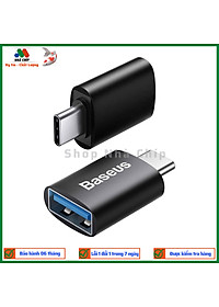 Đầu chuyển OTG Type C to USB 3.1 tốc độ cao Baseus Ingenuity Series Mini OTG Gen2 (Type-C to USB-A 3.1 Full Size, 10Gbps High speed OTG for Laptop/ Macbook/ iPad/Tablet/ Smartphone)- Hàng chính hãng