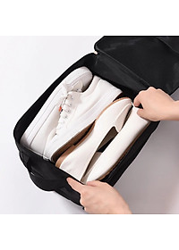 Túi đựng giày dép du lịch 3 ngăn chống nước,Có thể cố định trên vali,Không gian bên trong rộng rãi - Hàng chính hãng