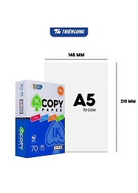 Ream giấy A5 70 gsm IK Copy (500 tờ) - Hàng nhập khẩu Indonesia