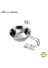 Tô Inox Φ12cm Echo Metal Có Quai Cầm, Treo Tiện Dụng