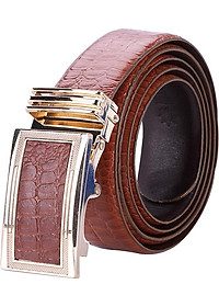 Bộ Ví & Thắt Lưng Nam Vân Cá Sấu Huy Hoàng HT2121-HT4115 (23 x 11,5 cm) - Đen