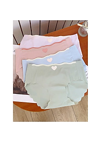Bộ 5 Quần lót nữ su tim - Quần lót kháng khuẩn cao cấp - Quần lót nữ tàng hình