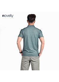 Áo thun nam Polo NOVELTY không túi kiểu dáng Melange 210104N