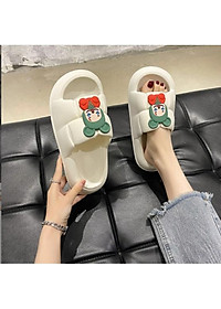  Dép bánh mỳ nữ, dép quai ngang HOẠT HÌNH CHUỘT, MÈO, GẤU siêu đáng yêu