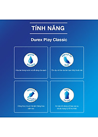 Bộ 2 Gel bôi trơn Durex Play Classic 50ml HSD2023 - Gel bôi trơn Durex cơ bản
