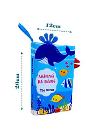 Sách Vải Tương Tác Cho Bé Đoán Đuôi Con Vật - Khám Phá Đại Dương