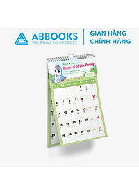 Lịch Treo Tường 2026 - Time Is A Gift - Thời Gian Là 1 Món Quà Chủ Đề Kỳ Lân - Kèm Sticker Trang Trí