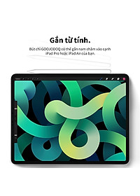[HÀNG CHÍNH HÃNG GOOJODOQ] CD3240 - Bút Cảm Ứng GD12 Cho IPad Với Tính Năng Chống Tì Tay - Sạc Không Dây Dành Cho "Ipad Air 3 2019 Pro 11 Pro 12.9 Ipad mini 5 Ipad 10.2 iPad 2018 & 2019 & 2020 Không phù hợp với iPad 2017 2016 2015"
