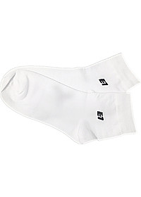 Vớ nam cổ trung Cotton M201 màu Trắng