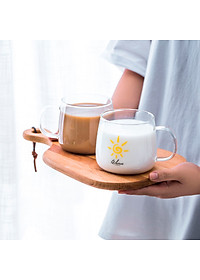 Ly thủy tinh cao cấp chịu nhiệt 450ml