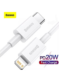  Cáp Sạc Baseus Sạc Nhanh Superior Series Đầu Type-C Sang iP PD 20W- Hàng chính hãng.