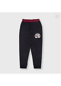 Quần áo bé trai BIGFOX - MISS MEOW thu đông size đại, bộ dài tay cho bé phong cách Âu Mỹ hình in số 26 11 - 38 kg QATE