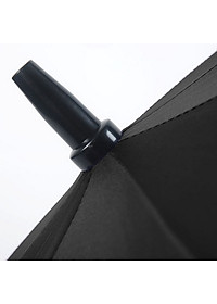 Ô dù đen trơn cán dài 90cm