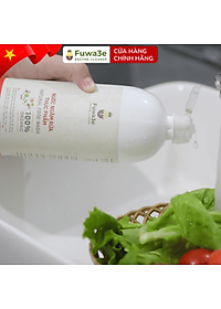 Nước ngâm rửa rau củ quả enzyme sinh học từ vỏ dứa Fuwa3e 1000ml / 100ml