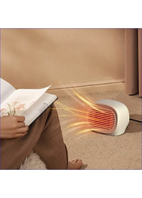 Máy Sưởi Gốm Mini Cho Nhân Viên Văn Phòng Làm Ấm Nơi làm việc phòng ngủ nhà tắm phòng học - Máy Êm Ấm Áp - Quạt Sưởi Ấm Mini Công Suất Max 400W Du Lịch Phượt Dã Ngoại Máy sưởi ấm cho phòng ngủ, quạt sưởi gốm nóng nhanh an toàn cho trẻ em - Hàng Nhập Khẩu