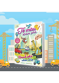 Sách Tô màu khám phá