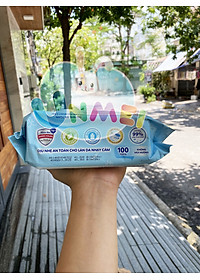 Combo Tiết Kiệm: 6 Gói Khăn Ướt Bobby Care Không Hương 100 Miếng/Gói