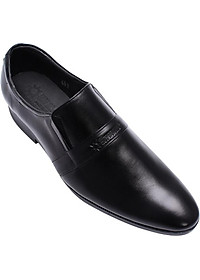 Giày Tây Nam Huy Hoàng HT7107 - Đen