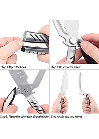 Kéo Cắt Gà Đa Năng Kamikoto Monster Scissors Nhật Bản