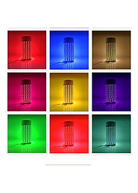 Cuộn Đèn LED Trang Trí Quấn Cây RGB Siêu Sáng, Dài 5M Kèm Remote 44 Phím