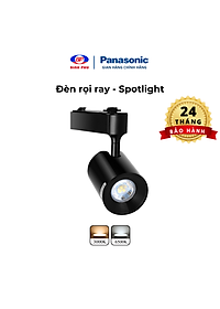 Đèn Rọi ray, Đèn chiếu điểm Spotlight Panasonic Công suất 7W Loại Gắn thanh ray và Loại Gắn trần