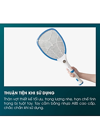 Vợt bắt muỗi điện tử Model: VBM RD.02