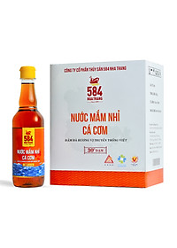 Nơi bán Thùng 6 Chai Nước mắm Nhỉ Cá cơm 584 Nha Trang - 30 độ đạm - Chai Nhựa 500 ml