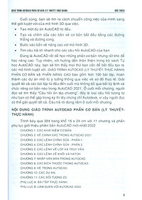 GIÁO TRÌNH AUTOCAD - PHẦN CƠ BẢN (Lý Thuyết - Thực hành) (Dùng cho các phiên bản Autocad 2023, 2022, 2021) (Tái bản lần 1)