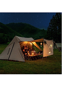 Lều trung tâm NatureHike NH20TM008 kèm màn chiếu Glamping chỉ số chống nắng UPF 50+