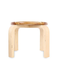 Ghế đẩu tròn gỗ tràm - Ghế lắp ráp 29 x 29 x 24.5 - Gỗ Đức Thành - 13151
