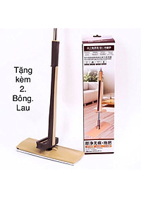 Cây Chổi Lau Nhà Tự Vắt Thông Minh Xoay 360 Độ - Vệ Sinh Cửa Kính Trần Nhà Tiện Lợi - Tặng Kèm 2 Bông Lau- Hàng Loại 1 - Chính Hãng MINIIN