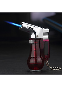 Vỏ Hột Quẹt Bật Lửa Hộp Quẹt Khò Gas 1 Tia Kiêm Móc Khóa Tiện Lợi HB802 Thiết Kế Đẹp Độc Lạ - Giao Màu Ngẫu Nhiên