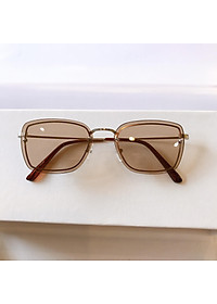 Kính màu, Kính râm Mắt vuông mini gọng mảnh nhẹ đi Ngày và Đêm 