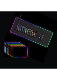 Miếng lót chuột, Pad chuột RGB Siêu Bền - Hàng Nhập Khẩu 