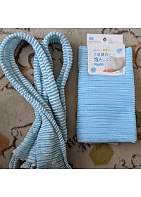 Khăn tắm kỳ lưng tạo bọt mịn 32x110cm - Hàng nội địa Nhật Bản nhập khẩu chính hãng