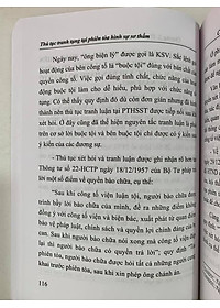 Thủ tục tranh tụng tại phiên toà hình sự sơ thẩm (tái bản lần thứ nhất)