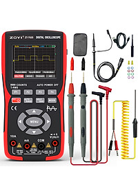 Đồng hồ đo điện kết hợp đo sóng ABG ZT-702S Máy hiện sóng đồng hồ đo điện, đo sóng, màn hình IPS 2,8 inch, băng thông 10 MHZ, tốc độ lấy mẫu thời gian thực 48MSa/s, số đếm 9999, dành cho giáo dục phổ thông, bảo dưỡng ô tô, phát hiện điện - Hàng chính hãng