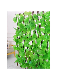 Bó 12 dây lá nho giả vải - Size 210cm - Cây giả, hoa lụa Decor trang trí nhà cửa